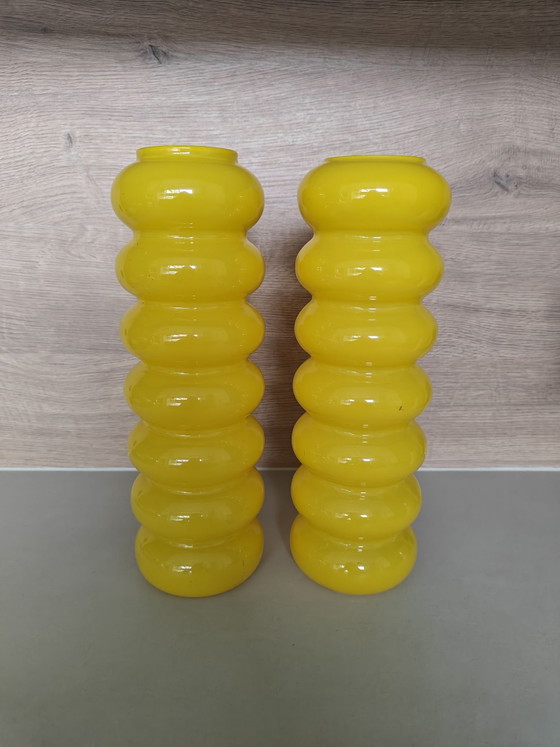 Vasi IKEA Solstråle - Design di Anne Nilsson, Vetro, Giallo (foto 7 di 7)