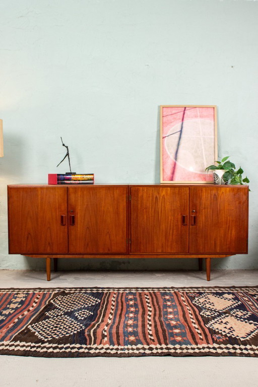 Vintage teakhouten dressoir ladekast Borge Mogensen Soborg