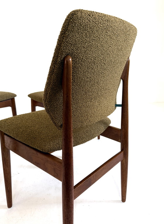 Image 1 of 4x restaurierte Teak-Esszimmerstühle, Casala ‘60