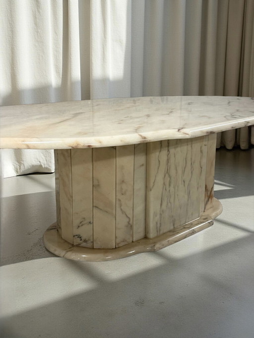 Vintage marble coffee table, Italy 1960s