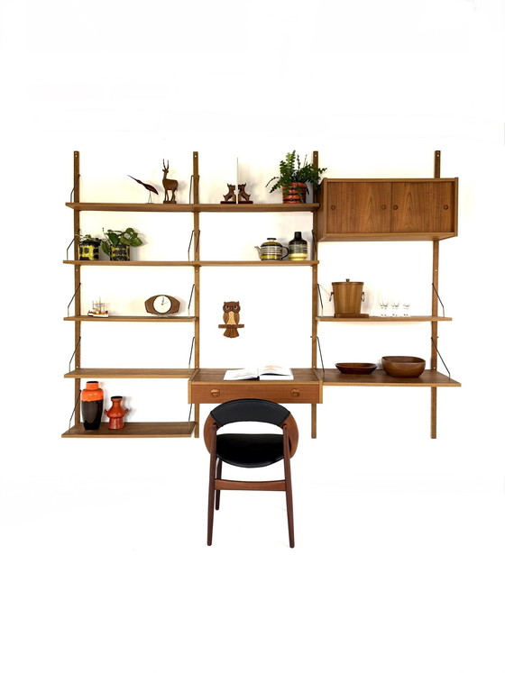 Image 1 of Sistema a parete modulare Vintage XL, sistema PS, Randers '60