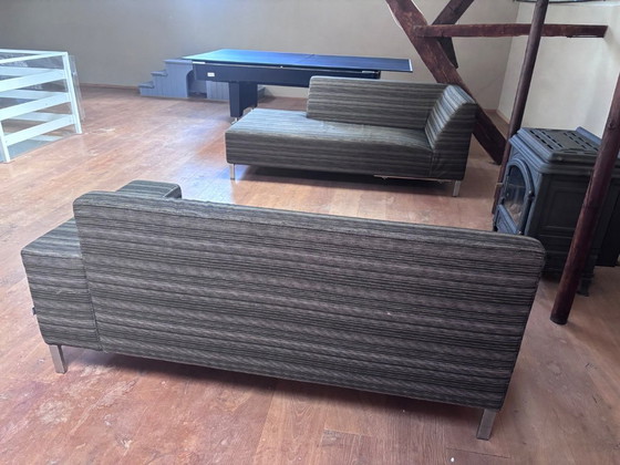 Image 1 of Canapé d'angle Gelderland 6511 (Jan des Bouvrie) avec tissu De Ploeg