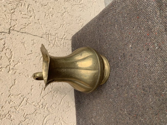 Vintage Gouden Messing Kan – Servies (photo 2 of 5)