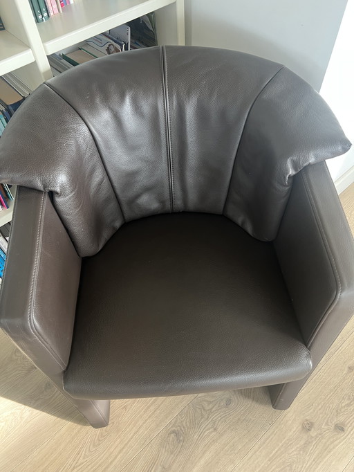 Rolf Benz RB390 Leren Design Fauteuil