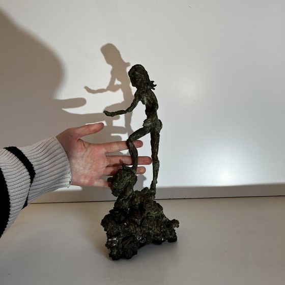 Léon de Pas, Sculpture de Nu Féminin, Années 1980, Bronze (photo 2 of 10)
