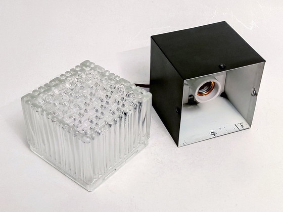 Plafonniers Forme Cubique Années 60 – Metal (photo 21 of 24)