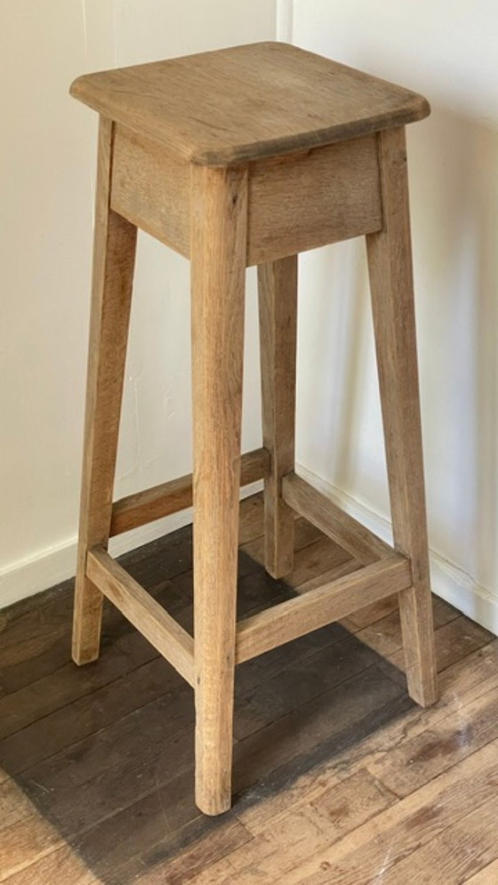 Vintage Oak Craftsman's Stand – Nightstands, Wood (photo 10 of 29)