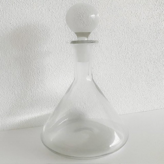 Image 1 of Vintage wine decanter glass