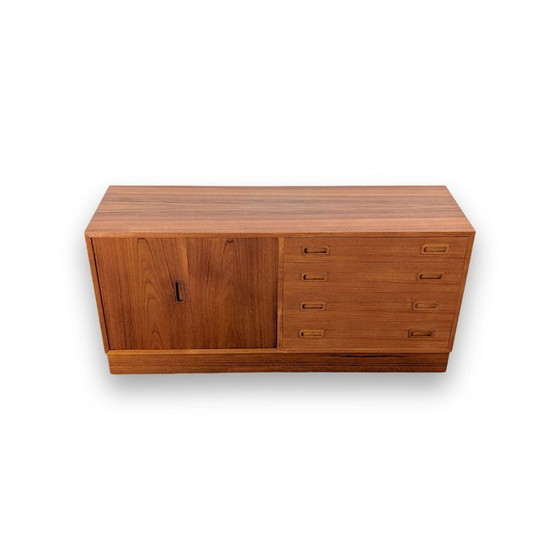 Original Poul Hundevad Midcentury Sideboard danish teak lowboard – Holz (photo 2 of 11)