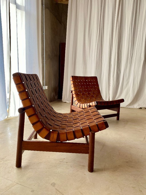 2 sillones Guama de Gonzalo Córdoba,1959.  Dujo Cuba