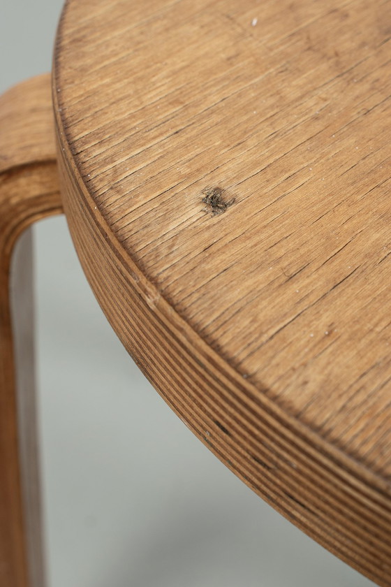 Image 1 of Birch wood stool