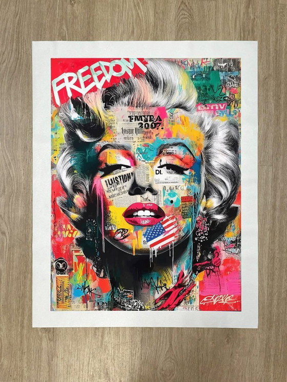 Image 1 of IPR-Grafik – Marilyn Monroe – Künstlerlithografie