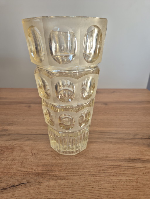 Vaso Art deco Moser