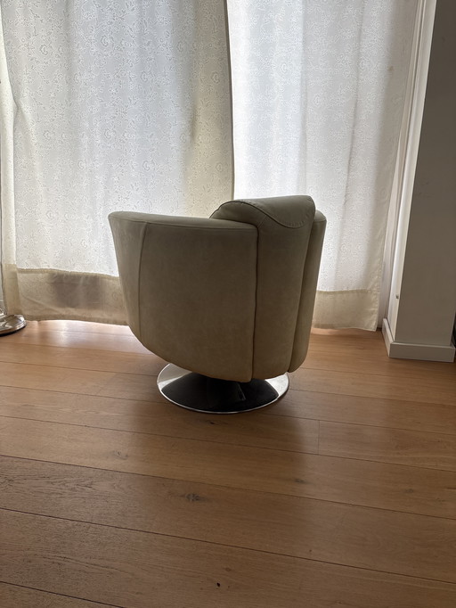 Leather armchair