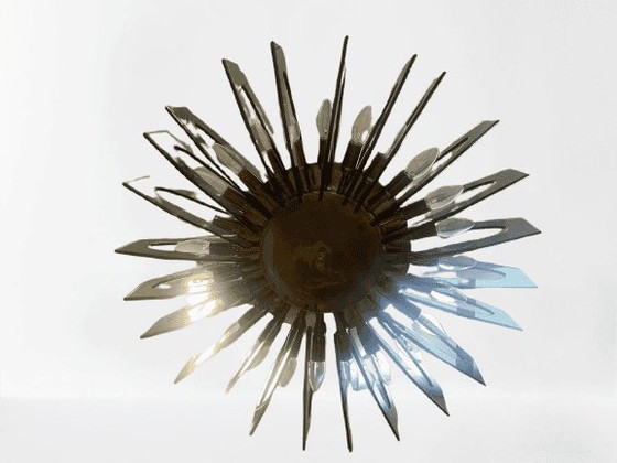 Lampadario di Gino Paroldo per Fontana Arte – Ottone, Italian Design (photo 6 of 11)
