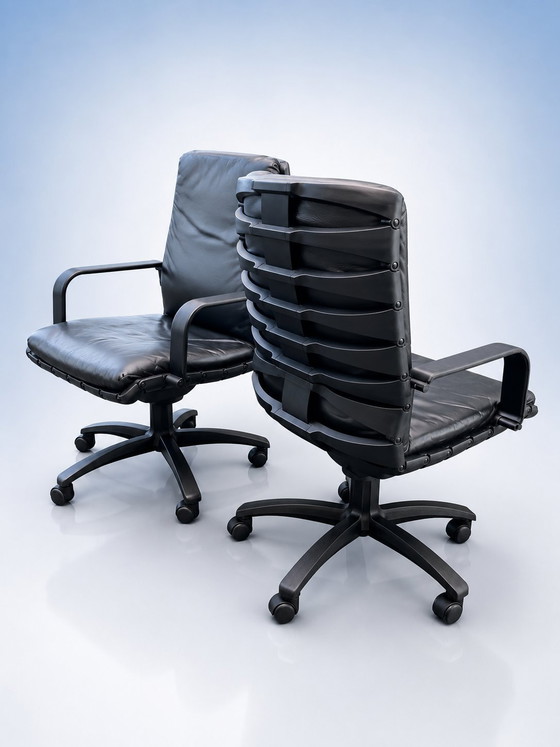 Image 1 of 2 x PORSCHE DESIGN Poltrona Frau bureaustoelen