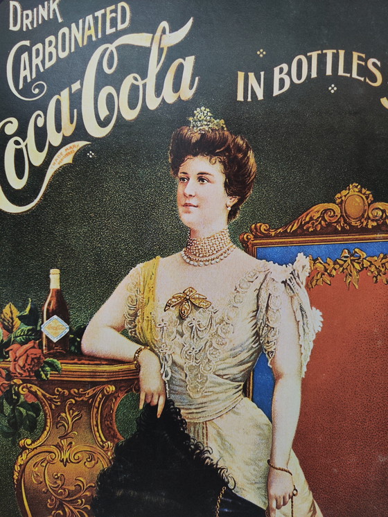 Image 1 of 2 x Coca-Cola advertising sign