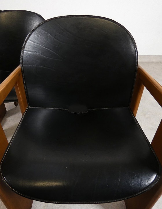 Image 1 of 4 sedie da pranzo - 'Dialogo' - Afra & Tobia Scarpa