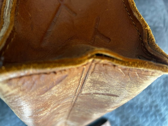 Image 1 of Sac en cuir, vintage, années 1960