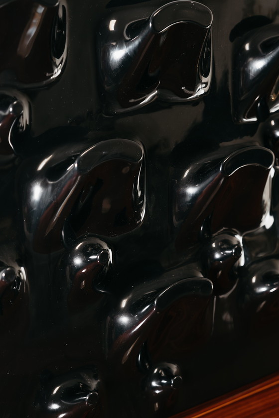 Image 1 of Slab coat rack by De Pas, D'Urbino & Lomazzi for Longato, Italy, 1960s