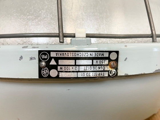 Image 1 of Applique vintage in alluminio pressofuso grigio industriale, anni '80