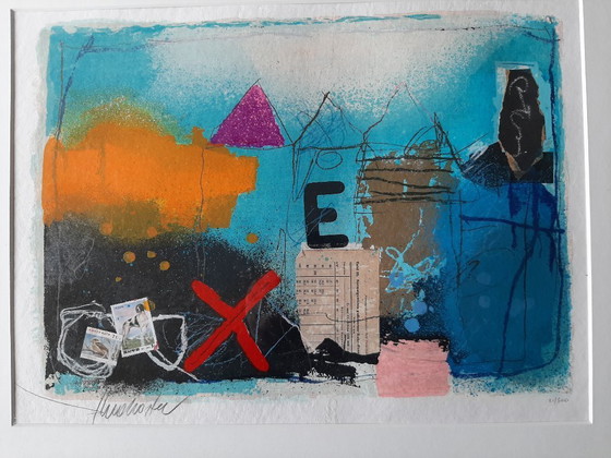 Image 1 of Theo Koster, Silkscreen, E Collage