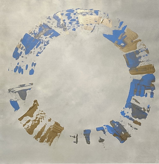 Artist canvas - Ugo Vistosi - Grande Reset Blue Sky
