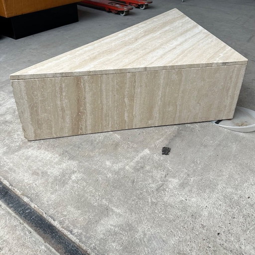 Marble coffee table/side table beige/cream
