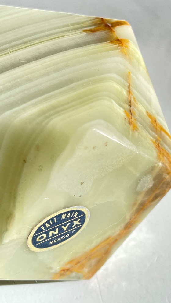 Image 1 of Vintage Onyx Paperweight