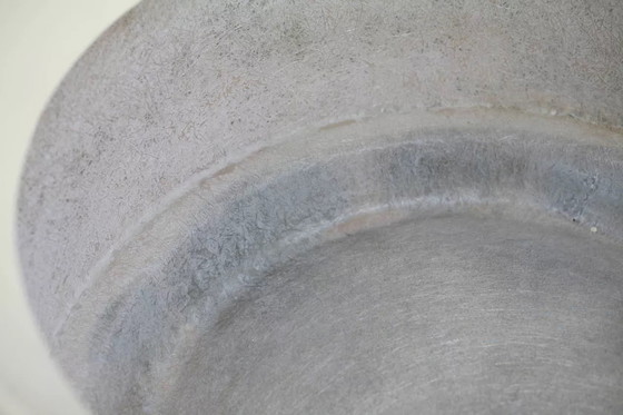 Image 1 of Fioriera cilindrica in fibra di vetro laccata