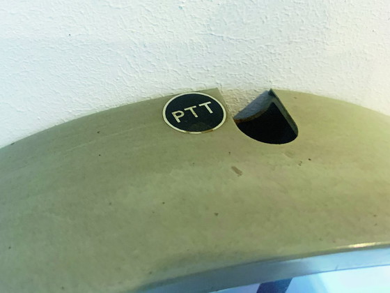 Image 1 of Horloge murale industrielle – PTT Pays-Bas