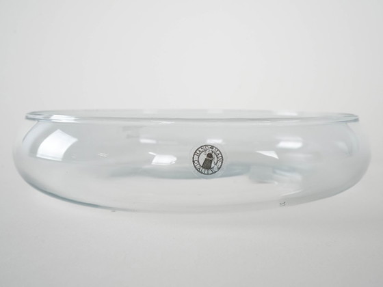 Image 1 of Glazen schaal, Zweeds design, jaren 80, geproduceerd door IKEA.