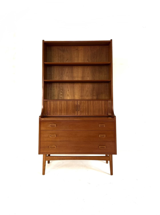 Image 1 of Segretaria vintage in teak, Johannes Sorth '60