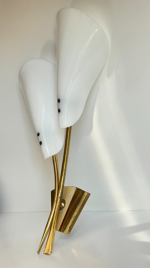 Double wall light, 1960s