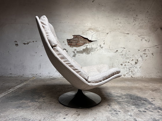 Image 1 of Poltrona Artifort F510 – Geoffrey Harcourt – Originale – Design dell'era spaziale