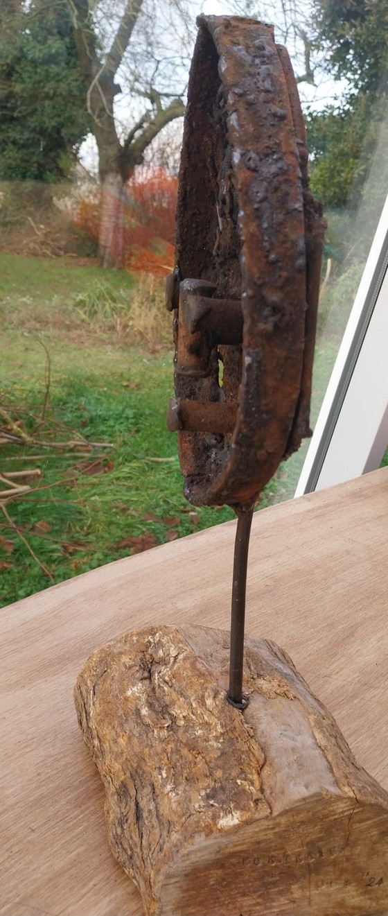 Portrait – JLB, Beeldhouwkunst, Iron, Wood (photo 10 of 12)