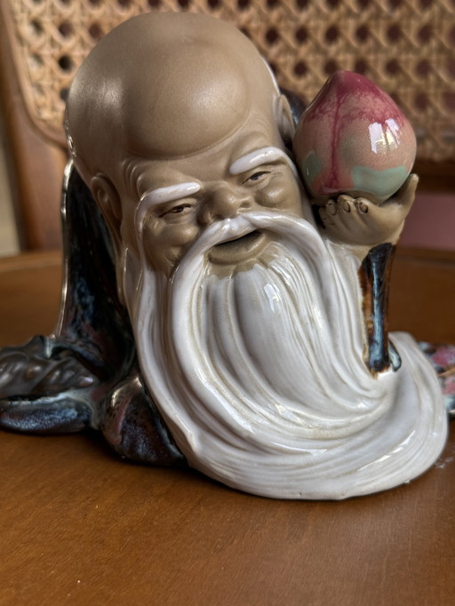 Vintage Shiwan Schlammmann Statue