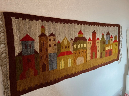 Tapisserie polonaise Kilim