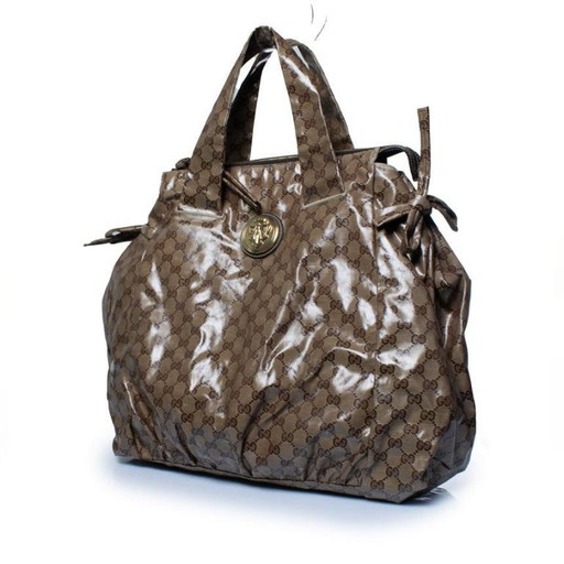 Borsa tote Hysteria di Gucci in tela rivestita