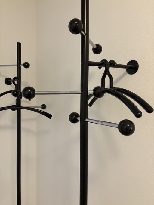 Two unusual coat racks