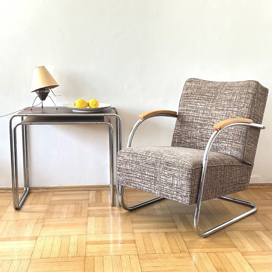 Image 1 of Functionalistische fauteuil Mücke-Melder, Famos