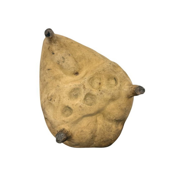 Image 1 of Antike französische Terrakotta-Teigform
