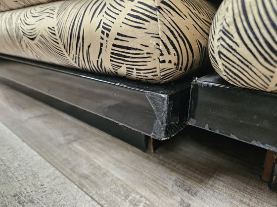 Pierre Cardin Modulares Sofa aus Seide und lackiertem Holz, 1970 – Modulare Sofas, Wood (photo 18 of 21)