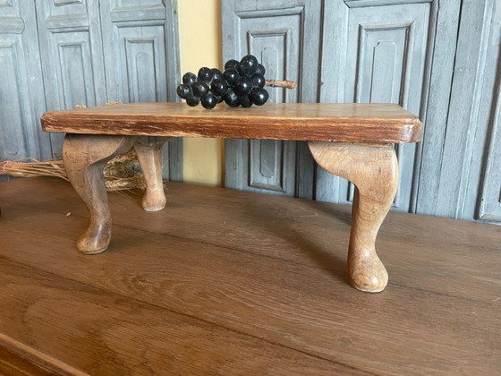 Image 1 of Footstool Bench Stool Side table French