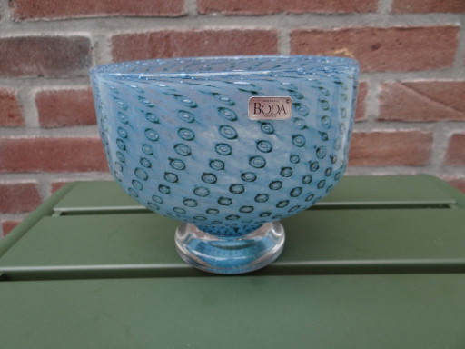 Signed Bertil Vallien For (Kosta) Boda Bowl Or Vase Sweden – Kosta Boda, vazen, Glass