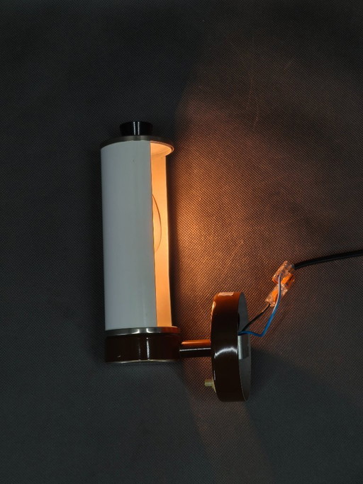Verstelbare Tsjechische Napako wandlamp van gelakt metaal, jaren 60