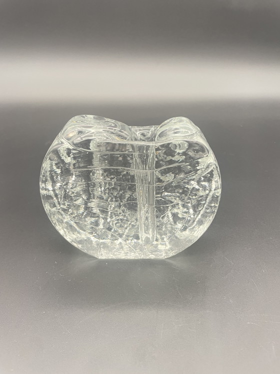 2 Solifleur Ice Glass Block Vases (photo 3 of 9)