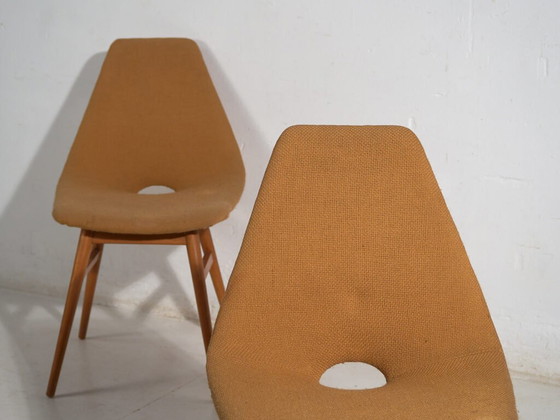 Sedie decorative vintage (c.1950). Set di 2 pezzi – Poltrone, Wood (photo 26 of 40)