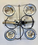 plafondlamp met 4 spots