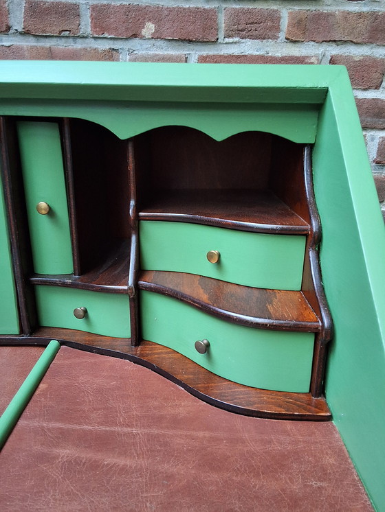 Image 1 of Sekretärschreibtisch, Bauchschrank